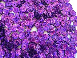 Sequins 8mm 800/Pkg Purple