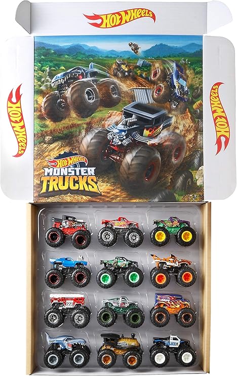 hot wheels monster jam truck case