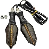 36V-60V Universal Waterproof High-Brightness LED Turn Signal Kit | Flowing-style turn signal, easy to install, plug-and-play, suitable for motorcycles, scooters and electric bicycles