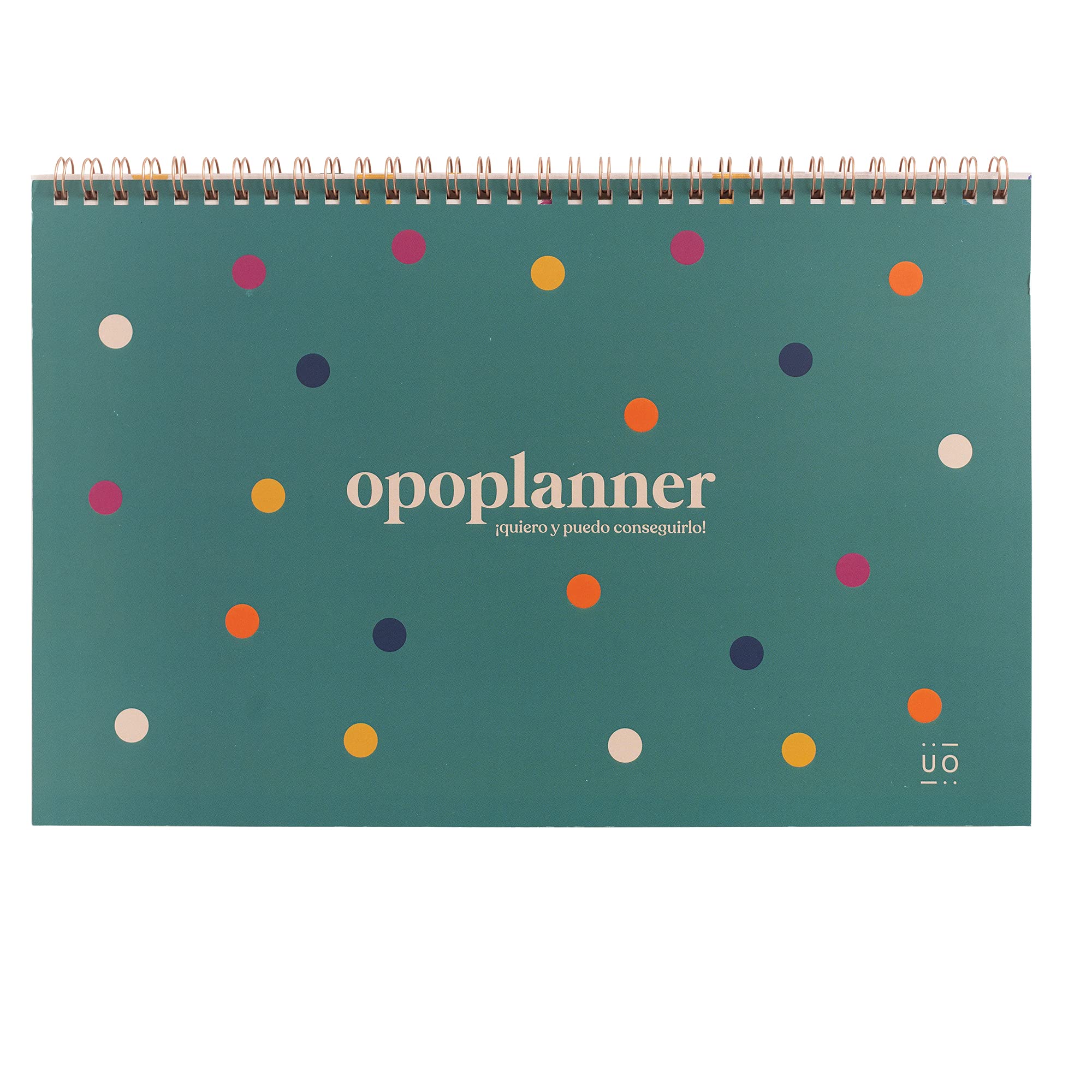 UO Weekly Planner, Planner for Positioning, Days, Unnumbered, 60 Pages, Paper 90 g, 30 x 24 cm