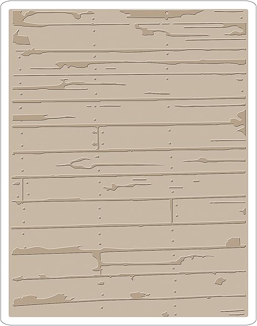 Sizzix 662370 Embossing Folder by Tim Holtz Wood Planks Amazon.ca