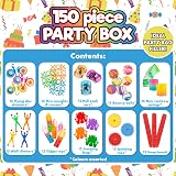 abeec 150 Piece Party Box Lucky Dip Toy Bundle Kids 3+ view 2