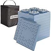 CircleRoad Heavy Duty RV Leveling Blocks 12 Pack, Interlocking Design Camper Leveling Blocks with Packing Bag, Ideal for Leve
