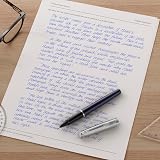 Waterman Rollerball Pen Refill Fine Point Blue Ink 1 Count view 7