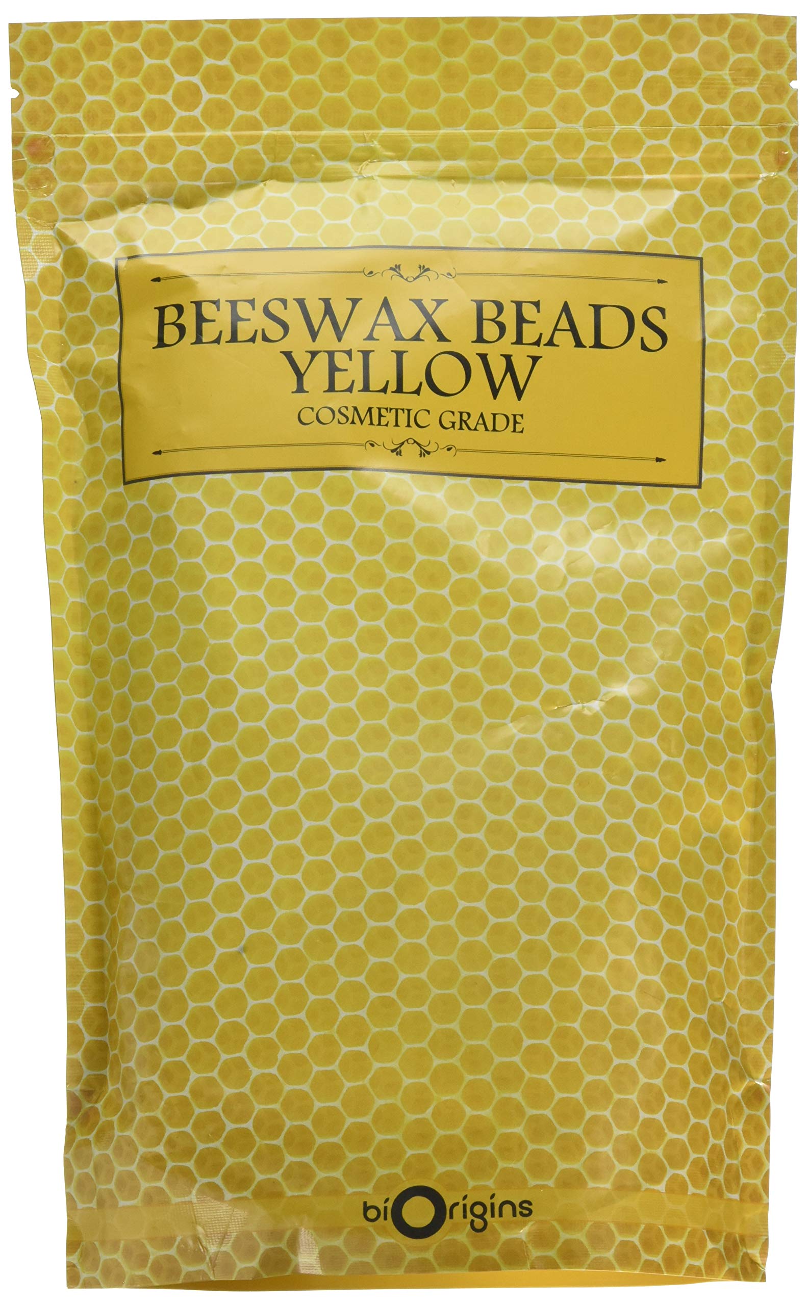 Mystic Moments Beeswax Beads Yellow Cosmetic Grade 500g | GMO Free
