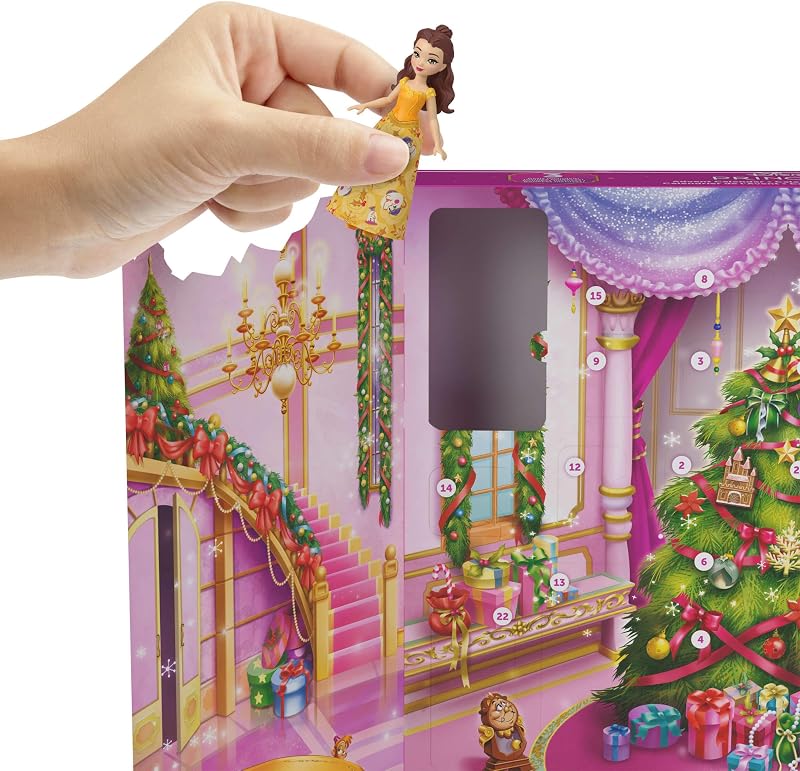 Disney Princess Calendario dell'Avvento con Rapunzel, Tiana, Belle — foto 3 di 6