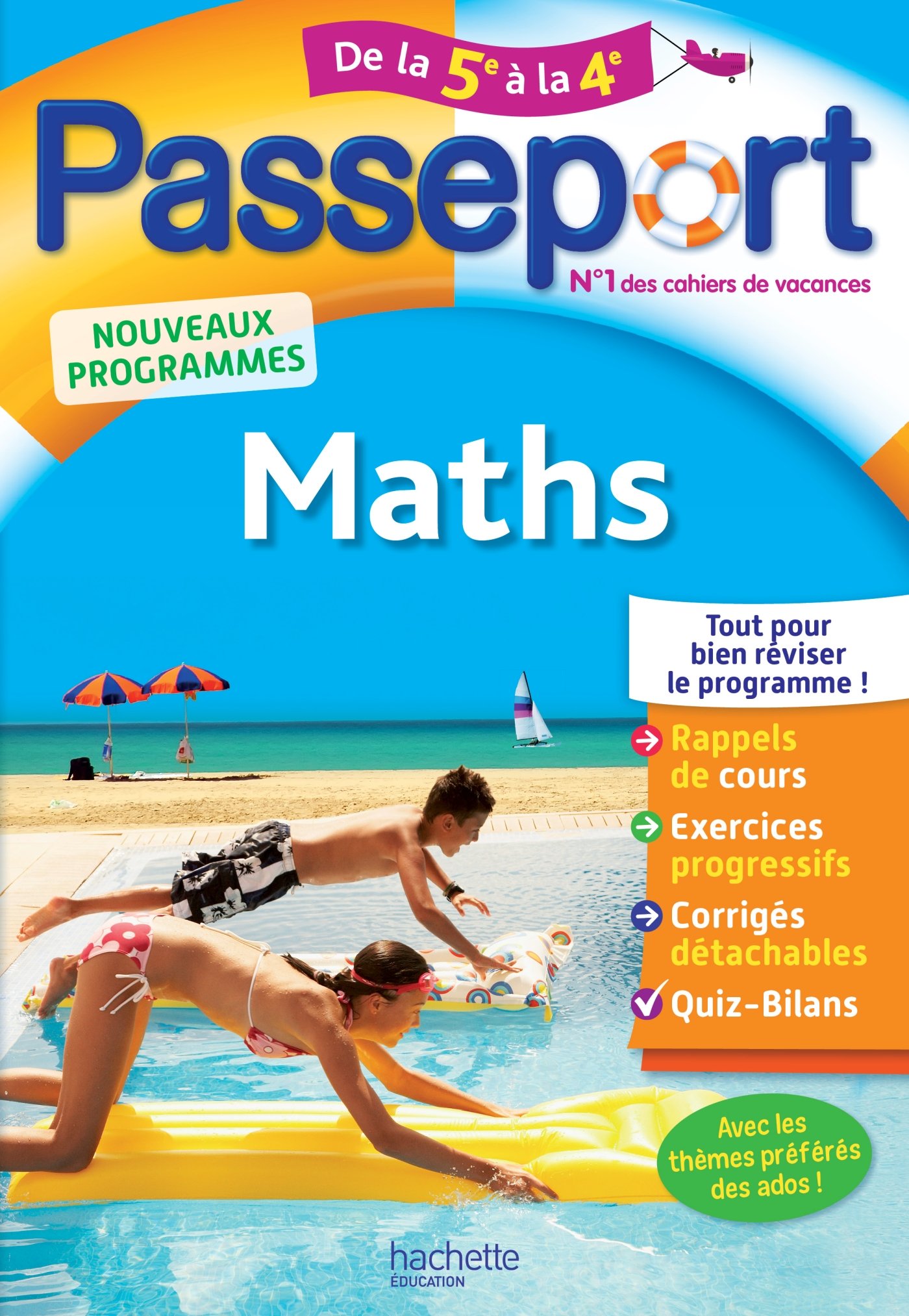 Amazon Fr Passeport Maths De La 5e A La 4e Cahier De Vacances Rousseau Philippe Livres