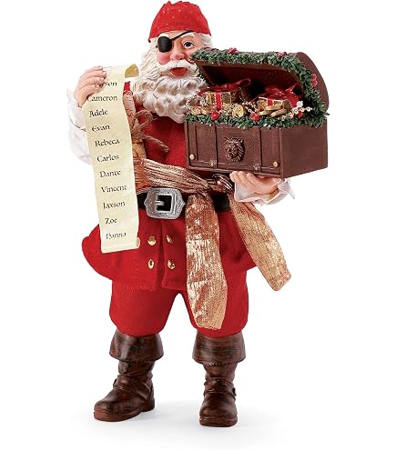 11 Inch Santa Statue Department 56 Pickleball Santa Figurine  Dept 56 Pickleball Clothtique Santa Volley Christmas Possible Dreams display picture 1