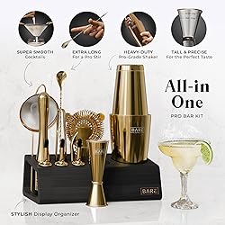 BARE BARREL® Mixology Bartender Kit Bar Set