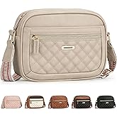 Capolo Crossbody Bags for Women, Small Crossbody Purses Trendy Vegan Leather Women's Shoulder Handbags with Adjustable Strap