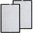 PUREBURG Replacement Filters Compatible with Mooka & Aiibot EP188 EPI-188 Air Purifiers,2-Pack H13 True HEPA 3-Stage Filtration Activated Carbon Air Clean Dust VOCs Odor
