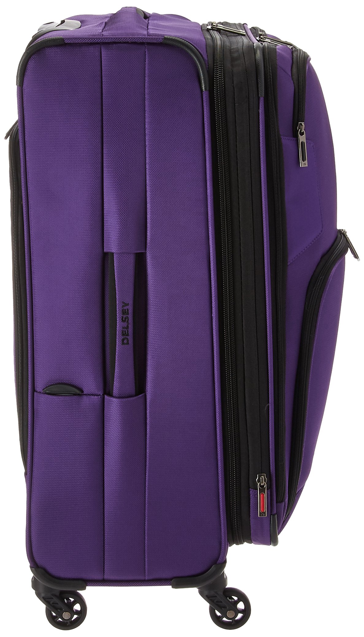 Delsey Luggage Sky Max 25" Expandable Spinner Upright, Purple eBay