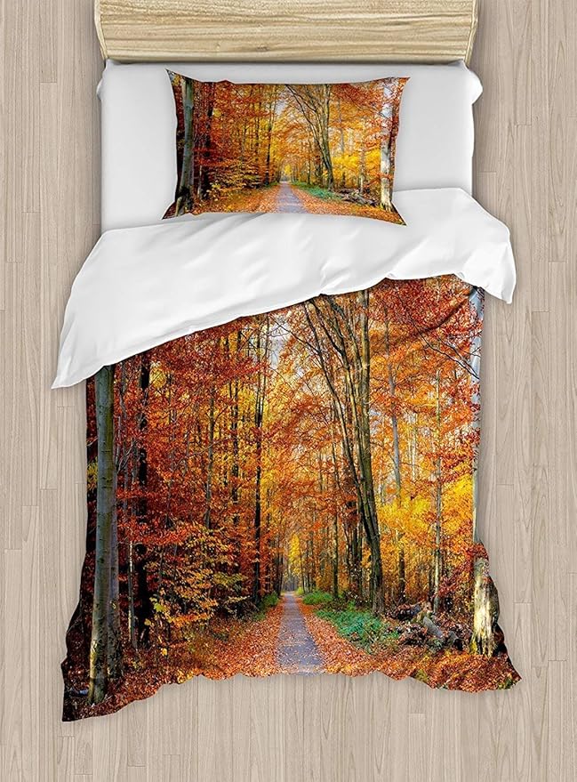 fall duvet covers queen