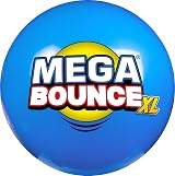 Wicked Mega Bounce XL Giant Inflatable Ball 80cm 2.51m Circumference + Pump view 3
