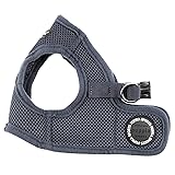 PUPPIA International Soft Vest Harness, X-Large, Grey