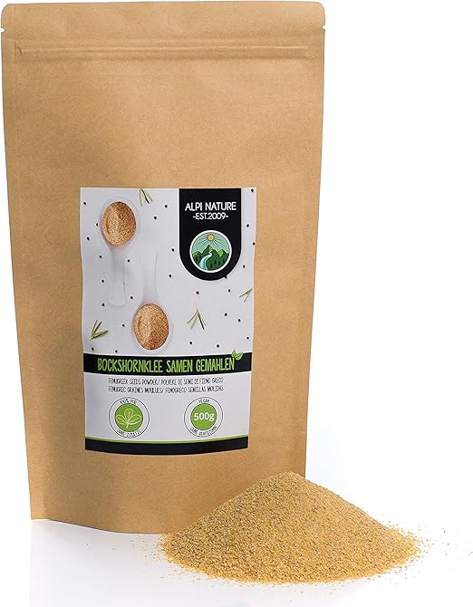 Fenegriek Gemalen 500g Fenegriekpoeder 100 Natuurlijk Fenegriekzaad Als Poeder Uiteraard Zonder Toevoegingen Veganistisch Fenegriekzaad Gemalen Amazon Nl