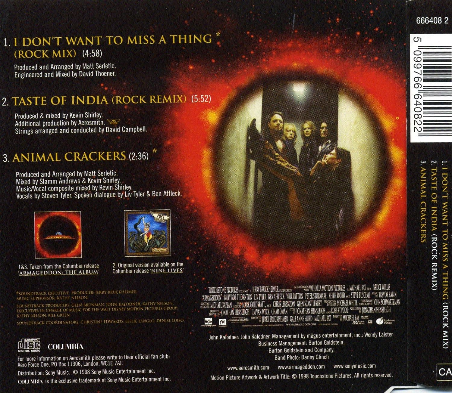 Aerosmith I Don T Want To Miss A Thing Amazon Com Music