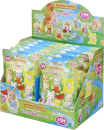Amazon シルバニアファミリー 人形 赤ちゃんコレクション 赤ちゃん探検シリーズbox 12pack入り 02 ミニドール おもちゃ