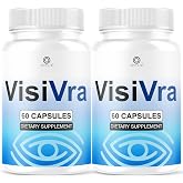 (2 Pack) Visivra Capsules - Official Visivra Eye Support Premium Formula Maximum Strength, Visibra Natural Ingredients Visi Vra for Overall Health &amp; Vision Wellness Reviews, 120 Capsules for 2 Months