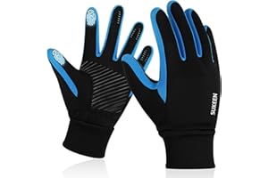 Sukeen Kids Winter Gloves, Touchscreen Anti-Slip Kids Cycling Gloves for Kids Boys Girls, Lightweight Boys Gloves for Running Cycling Biking Sports Outdoor