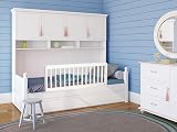 Safetots Extra Wide Extra Tall Wooden Bed Guard White 140cm x 60cm view 2