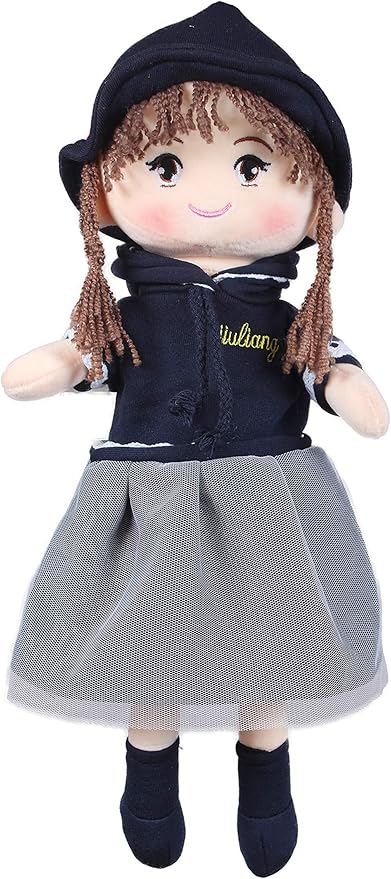 Tickles Blue Soft Cute Beautiful Girl Doll Toy for Kids Birthday Gift 40 cm