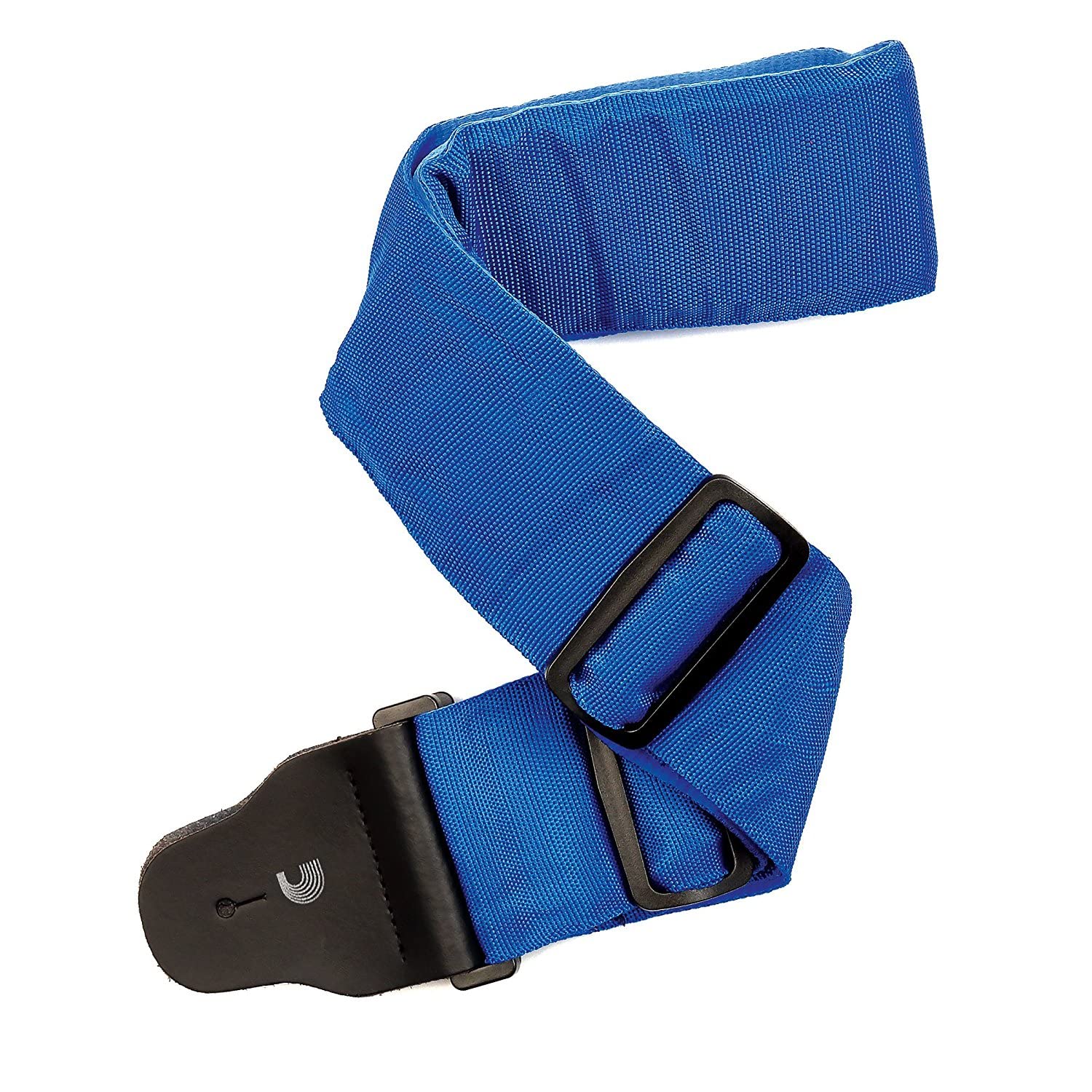 D'Addario Padded Guitar Strap - Guitar Accessories - Electric Guitar Strap, Acoustic Guitar Strap, Acoustic Electric Guitar Strap & Bass Guitar Strap - Woven - Blue - 3" Wide
