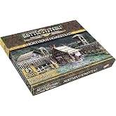Battle Systems Fantasy Terrain Log Hut/Northern Homestead - 28-35mm DND D&amp;D RPG Wargames Historical/Fantasy Card Scenery