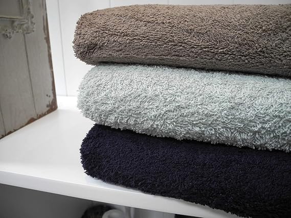 Qjutie Lottashaus no7V Frottee Stoffpaket 3X 50cm Handtuchstoff Salbei Mint Navy Braun Handtuch Kuscheltier nähen