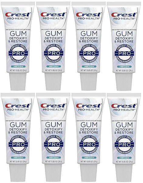 CREST GUM DETOXIFY & RESTORE PRO TOOTHPASTE, DEEP...