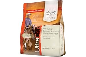 UltraCruz-sc-363203 Equine Skin and Allergy Supplement for Horses, 2 lb, Powder (82 Day Supply)