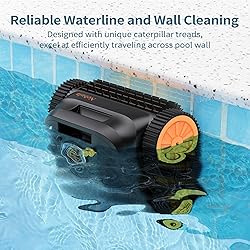 CoasTeering Cordless Pool Vacuum for Inground