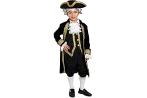 Dress Up America Colonial Costume for Kids - Historical Costume for Boys - Founding Fathers Dress Up
