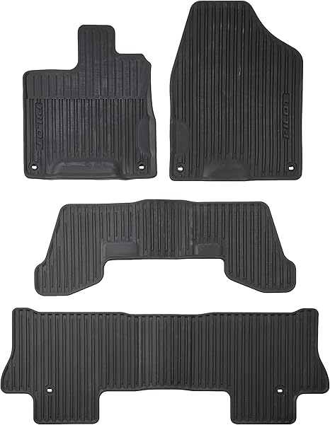 Amazon Com Honda Genuine 08p17 Tg7 100 All Weather Floor Mat For