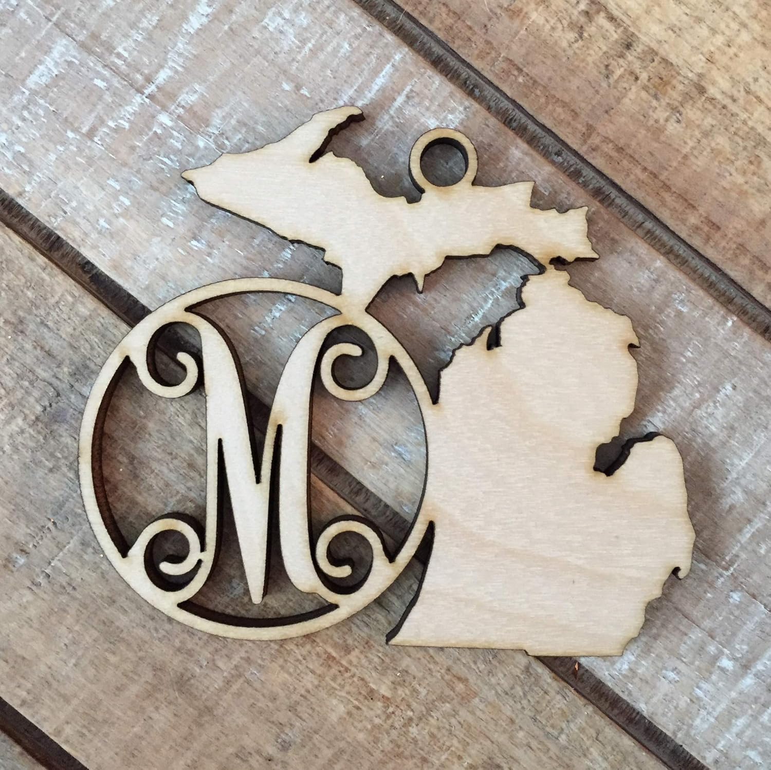 Michigan Christmas Ornaments 