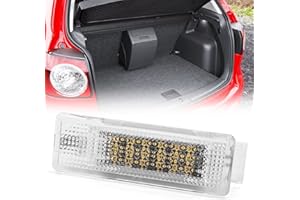 NSLUMO LED Luggage Trunk Lamp Interior Dome Light for V'W Ecos Golf MK4 MK5 MK6 Mk7 Jetta Passat B7 B6 CC Scirocco Polo Touran White 18SMD Car Compartment Lamp
