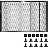 SKOUPHY Honeycomb Heat-Resistant Coating Laser Bed for Wecreate Vision 20W 40W Laser Engraver, Honeycomb Bed with Fixing pins for Vision Laser Cutter 17.79 * 13.15 * 0.62 Inch