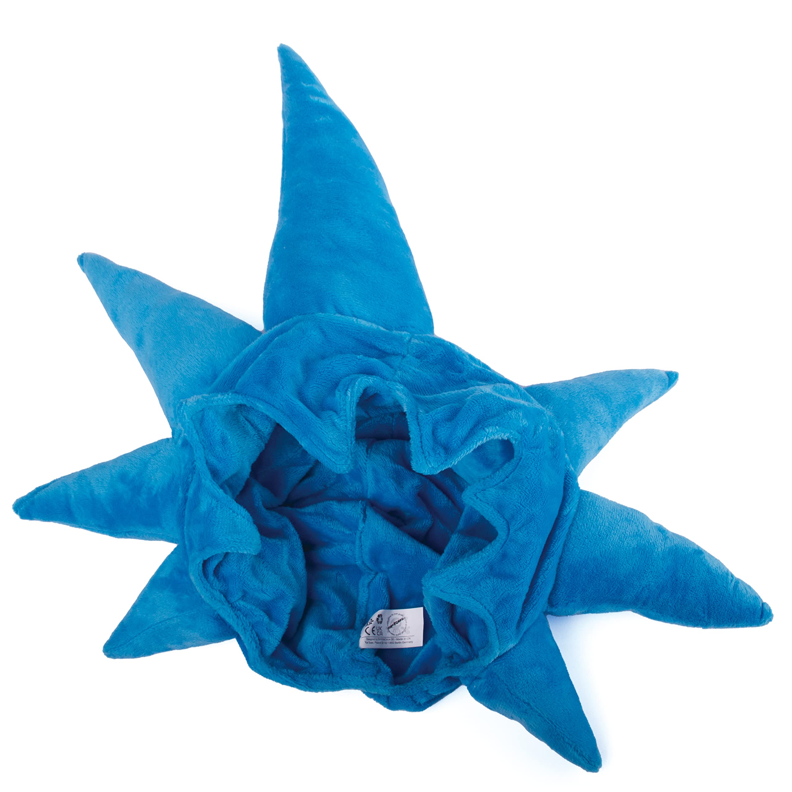papapanda Plush Hat Wig Goku Dragon Dragon Costume Accessory Carnival for Children Teenagers Adults