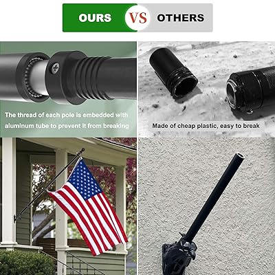 pix Metal Flag Holder For House buy flag pole kit 6 ft flag pole for