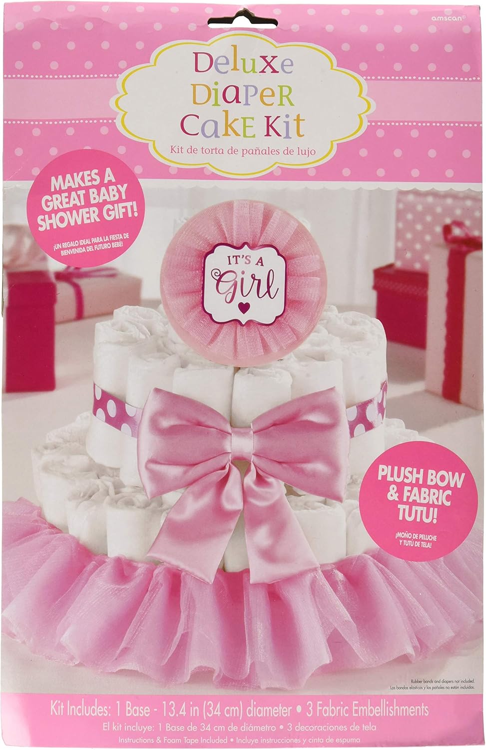 deluxe diaper cake kit