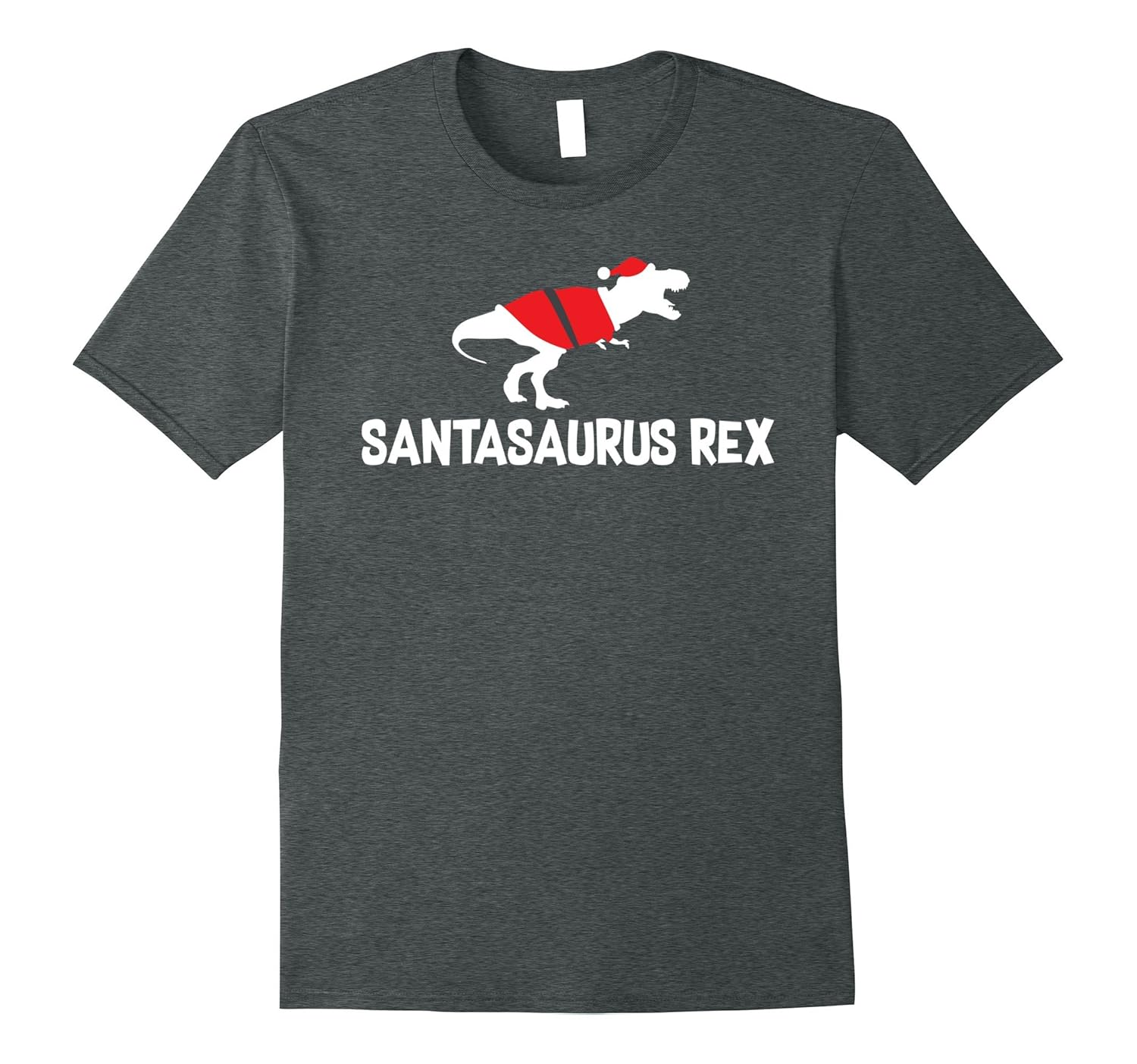 Christmas Dinosaur Shirt, Funny Santasaurus Rex Holiday Gift-ANZ