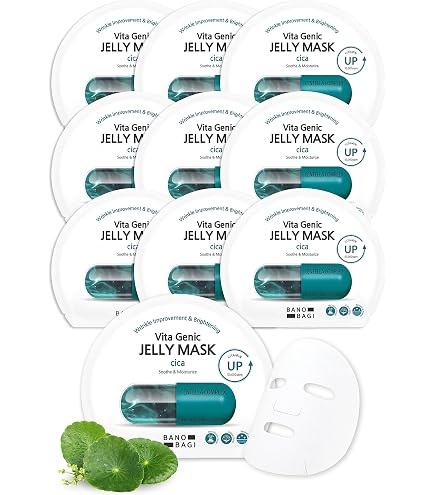 Amazon.com : BANOBAGI Vita Genic Jelly Vitalizing Face Masks 