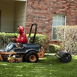 Goplus Lawn Roller, Push/Tow-Behind Lawn Roller, 17