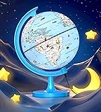 JOWHOL Illuminated Globe for Kids Learning with