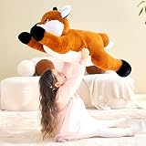 IKASA Large Fox Stuffed Animal Plush 78cm Giant Soft Toy Gift for Kids view 5