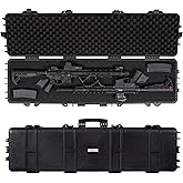 Durabox All Weather Hard Case – TSA Approved Rifle Case with Customizable Foam, Ergonomic Handles - Waterproof Travel Cases for Rifles, Guns, Shotguns, Ammo, Scopes & Gear