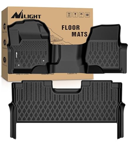 Amazon.com: OEM R1WZ-1613086-AA 4pc Front & Rear Rubber Floor Mat