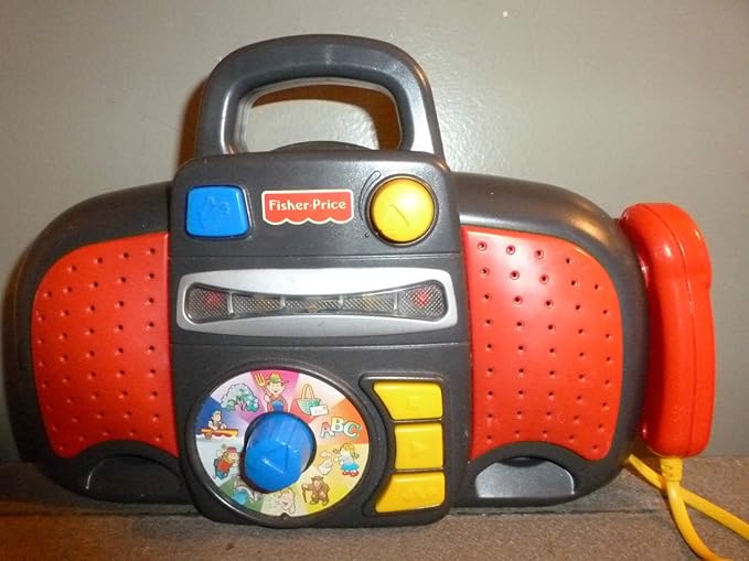 fisher price radio with microphone