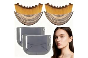 2PCS Face Contour Brush, Dry Brushing Face Brush, Facial Massager for Puffiness Reduction, Chin Contour, Jawline Sculpting