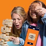 Hasbro Gaming Official Jenga Game with Digital Die view 4